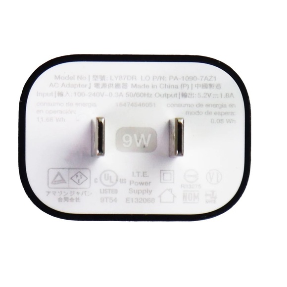 Amazon ( Ps57cp) 9w 1.8a Adapter For Micro Usb Devices - Black - Picture 2 of 3